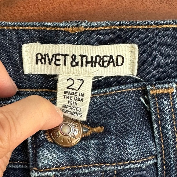 Madewell Rivet & Thread Perfect Vintage Selvedge Edition Jeans - Picture 7 of 12